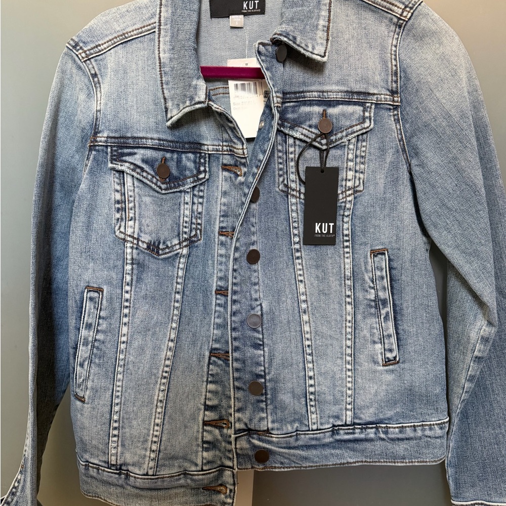 NWT KUT from the Kloth Indigo Denim Jacket